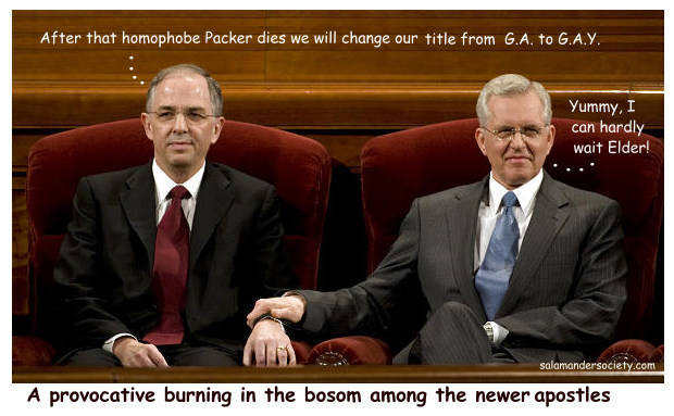 Mormon LDS gay apostles.