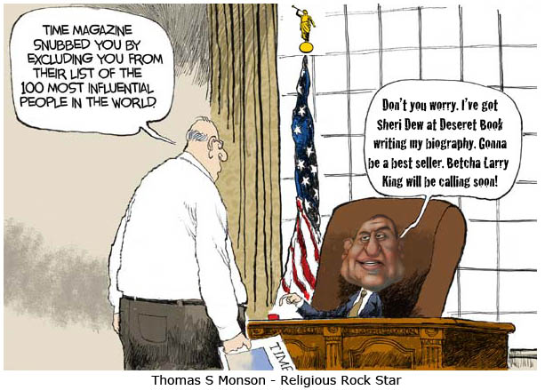 Thomas Monson Time Magazine snub.