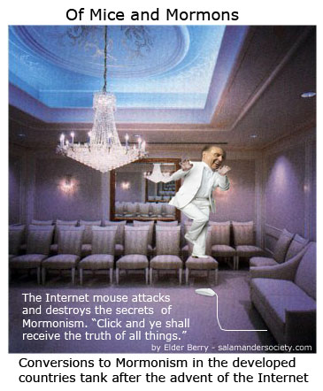 Of Mice and Mormons - Thomas Monson loses control of LDS Church due to Internet.