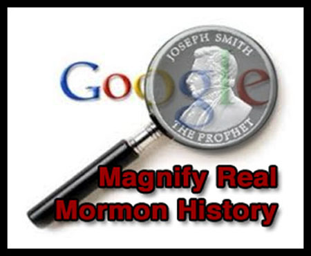 Google Magnifies real Mormon history.
