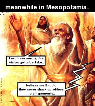 Mormon Enoch vision of garments.