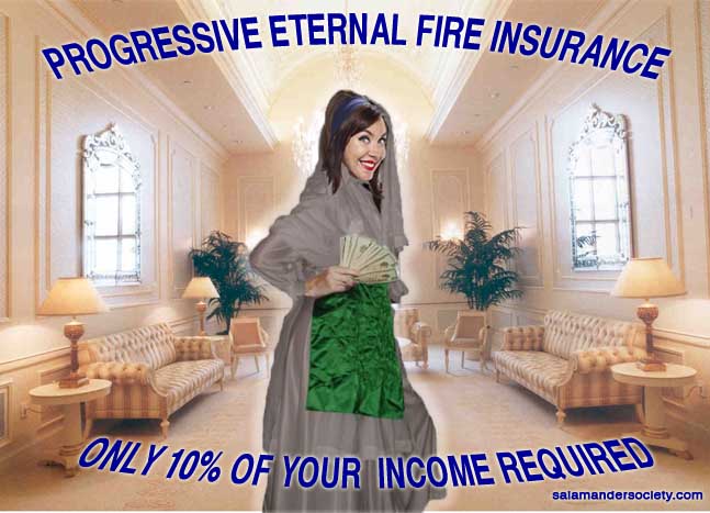 Mormon Progressive Fire Insurance by Flo.